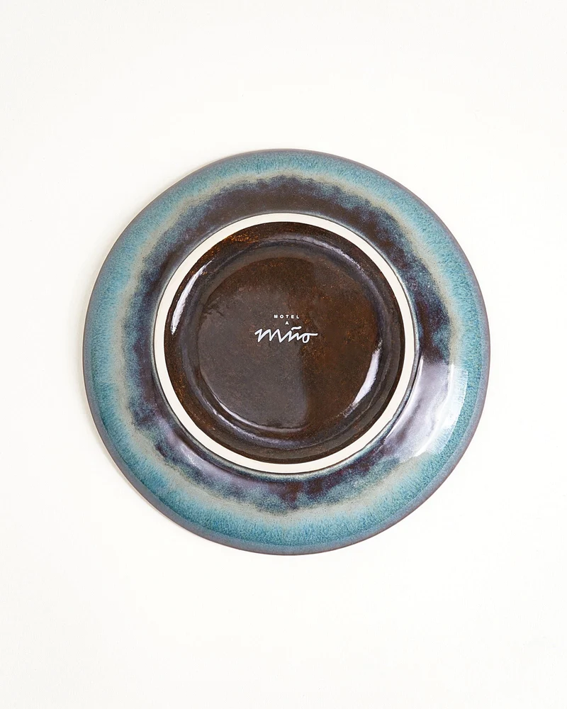 Madeira Untertasse groß classic grünblau