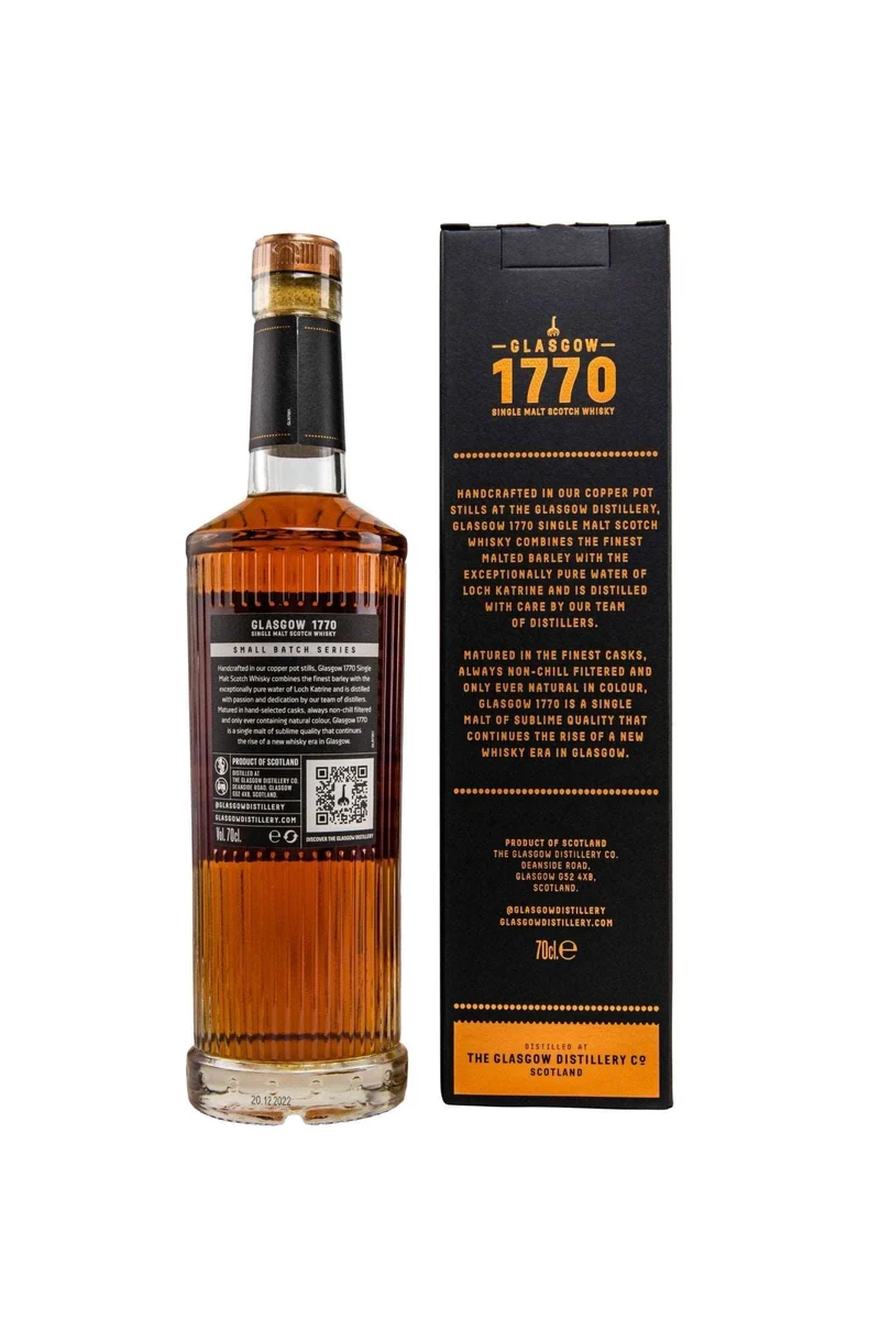 1770 Glasgow Distillery 2018/2022 Red Wine & Ruby Port Cask Finish 57,5% vol. 700ml