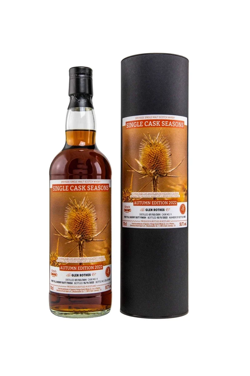 Glenrothes 2011/2022 SV Single Cask Seasons Autumn 2022 #1 51,7% 700ml