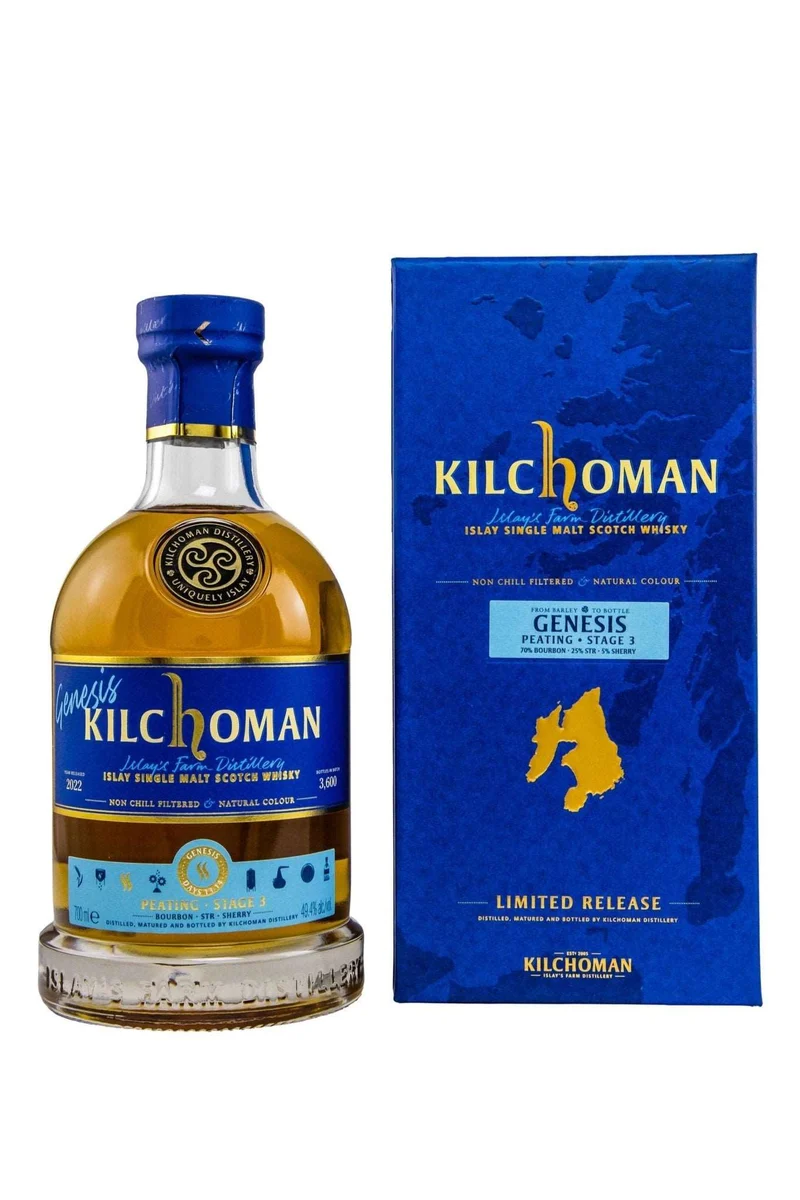 Kilchoman Genesis Stage 3 Peating 2022 Days 13-14 49,4% vol. 700ml