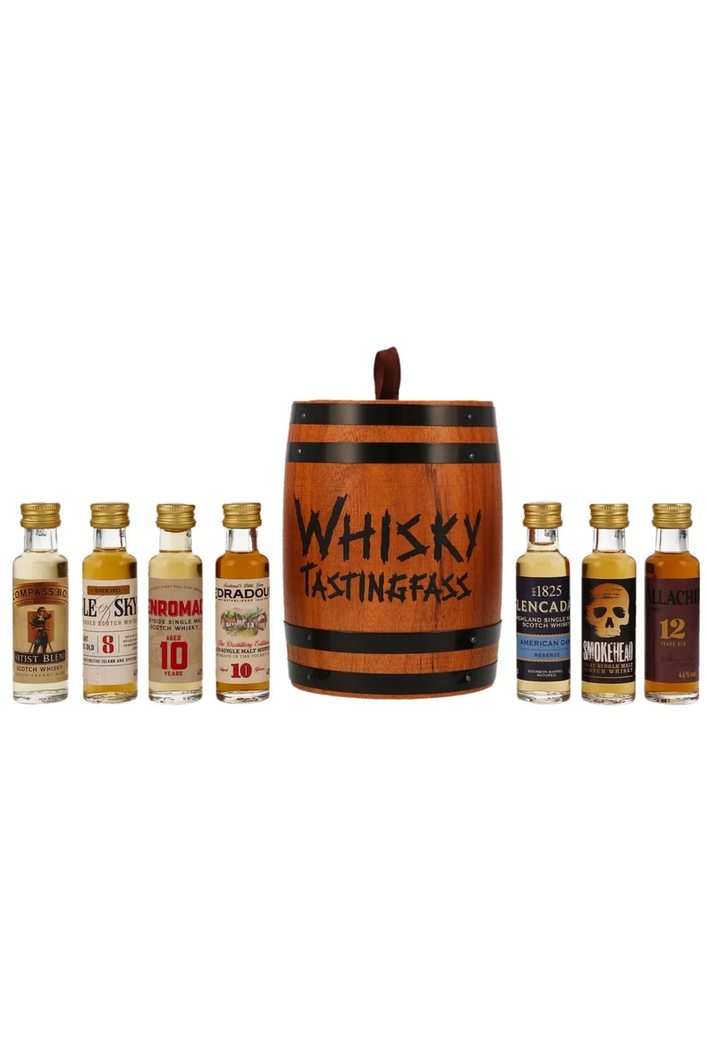 Scotch Whisky Tasting Fass Kirsch Import Taste24 7x20ml