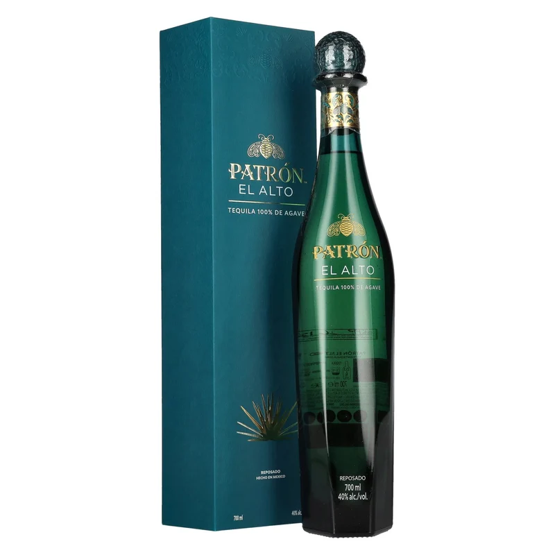 Patrón El Alto Reposado Tequila 100% de Agave 40% Vol. 0,7l