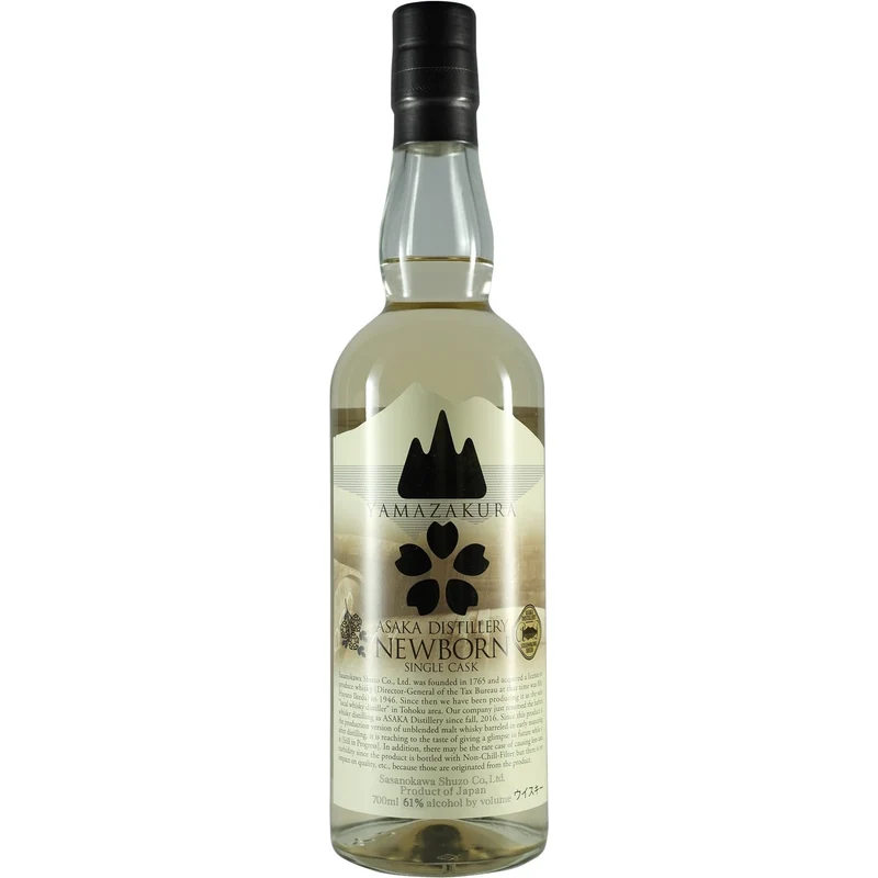 Sasnokawa / Yamazakura Pure Malt Asaka New Born Single Cask 17101