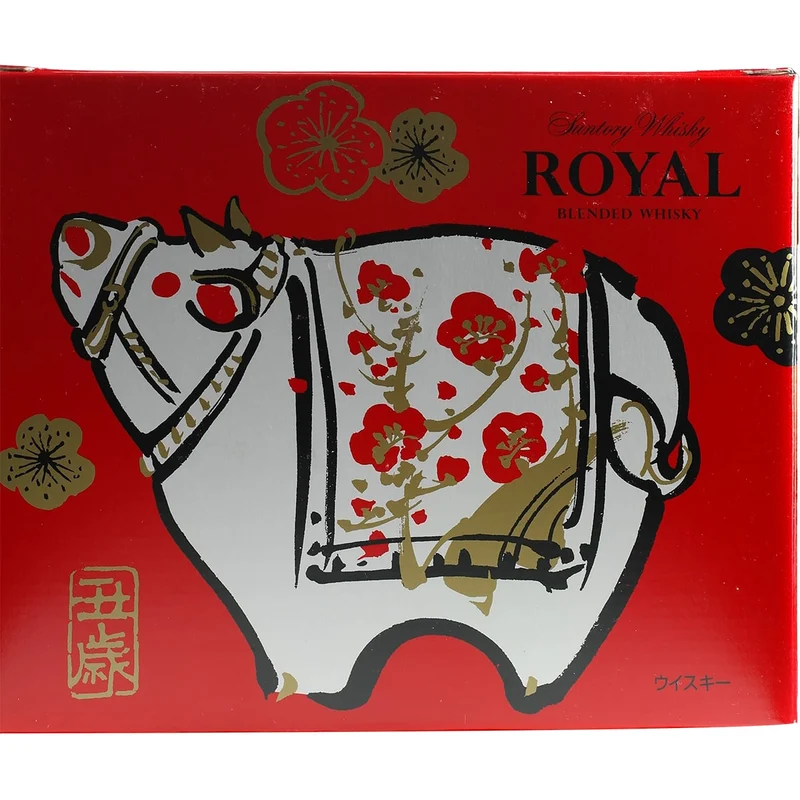 Suntory Royal Whisky Zodiac Sternzeichen Flasche Ochse Ox 2021