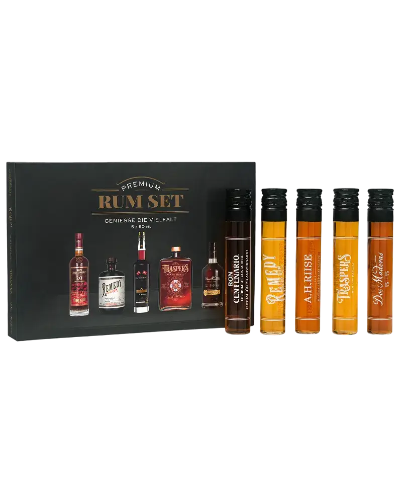 Rum Tasting Box PREMIUM - 5 x 50ml