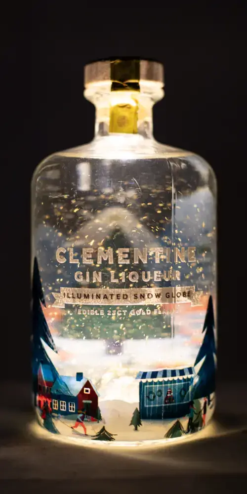 Clementine Snow Globe Gin Liqueur
