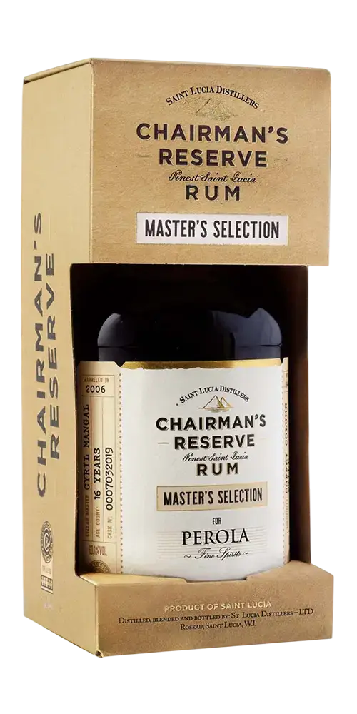 CHAIRMAN'S RESERVE Rum Master's Selection for Perola (Box)