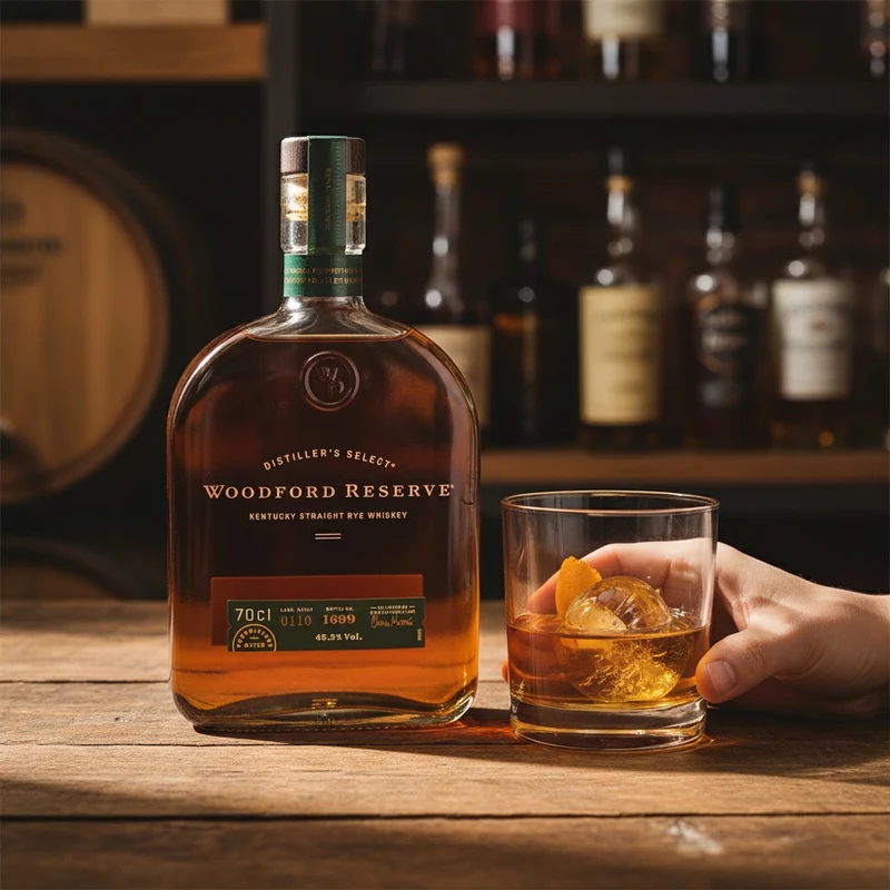 WOODFORD RESERVE - Kentucky Straight Rye Whiskey - 45,2% Vol.