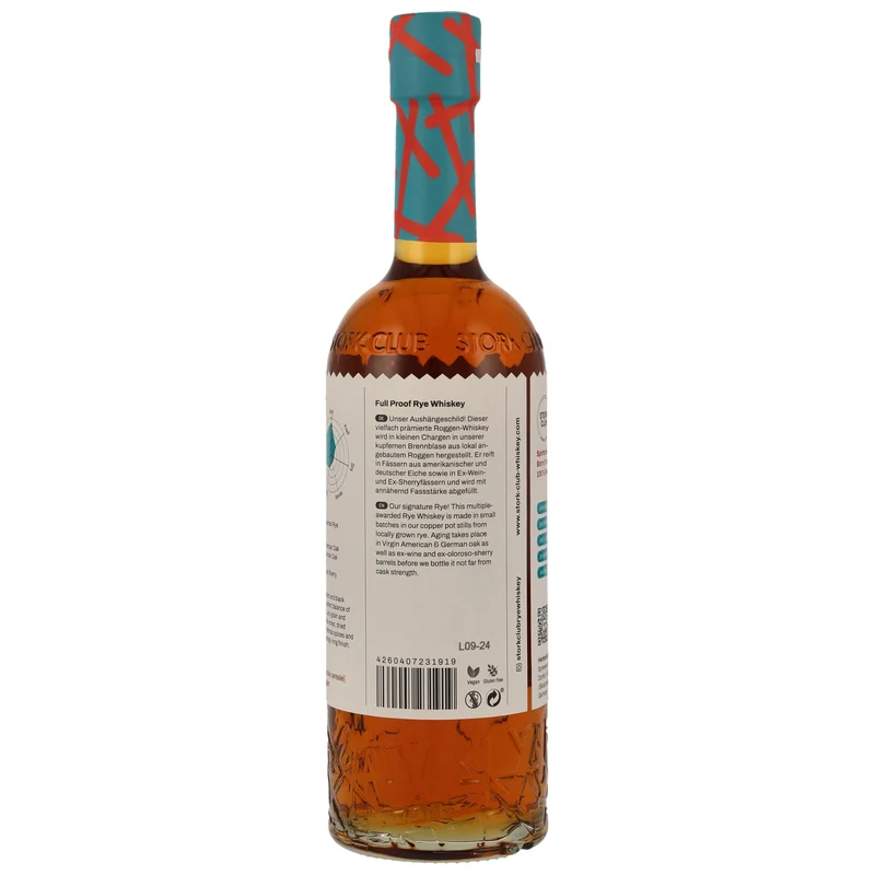 STORK CLUB - Full Proof Rye Whiskey (2025) - 55% Vol.