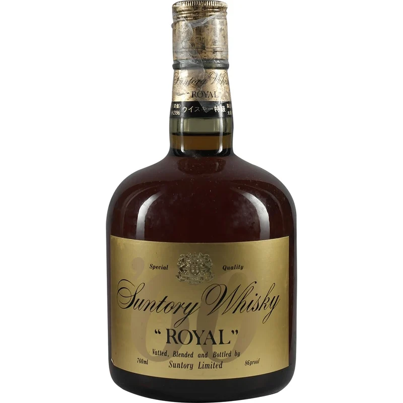 Suntory Royal SR Round Bottle 760ml New Design