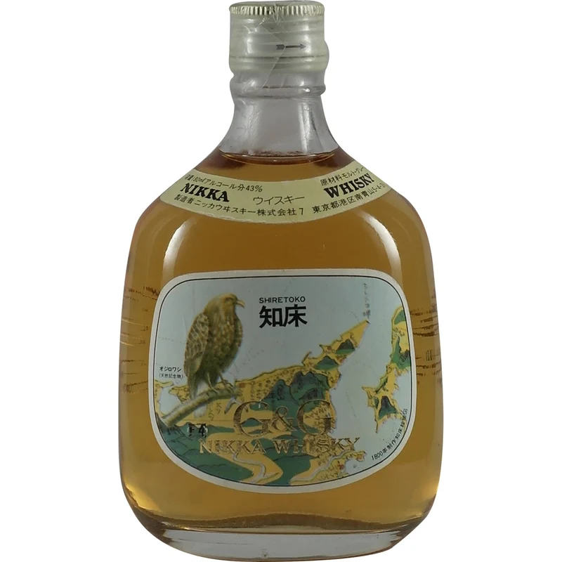 Nikka G&G Gold & Gold Shiretoko180ml