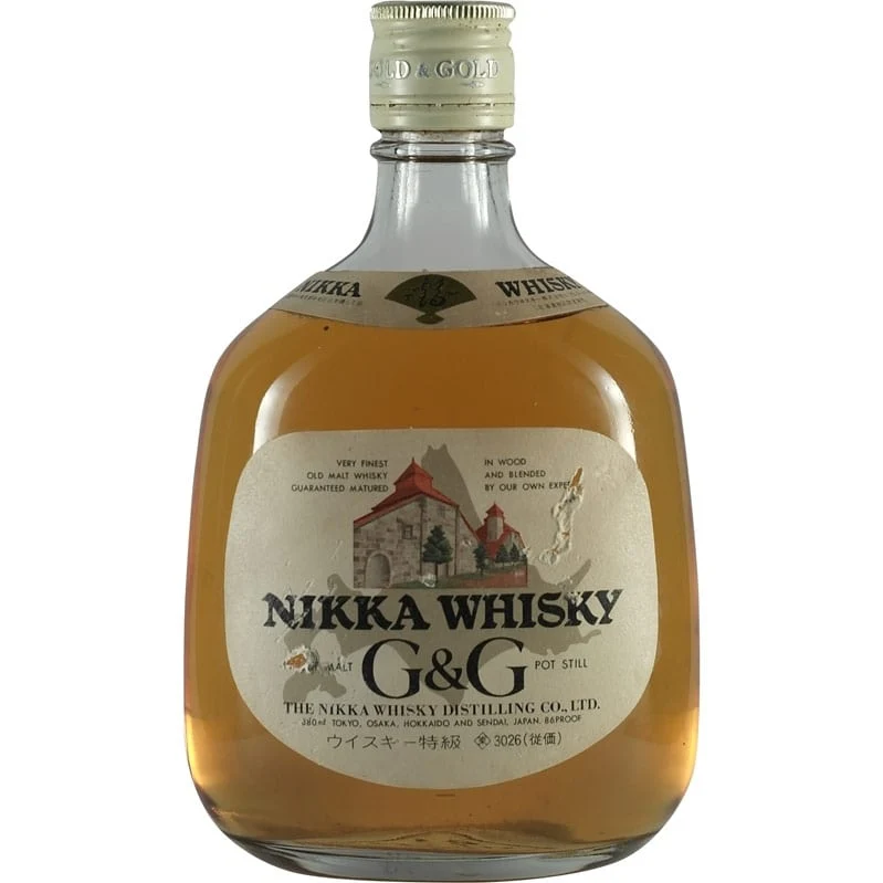 Nikka G&G Gold & GOLD Hokkaido Destillerie 380ml