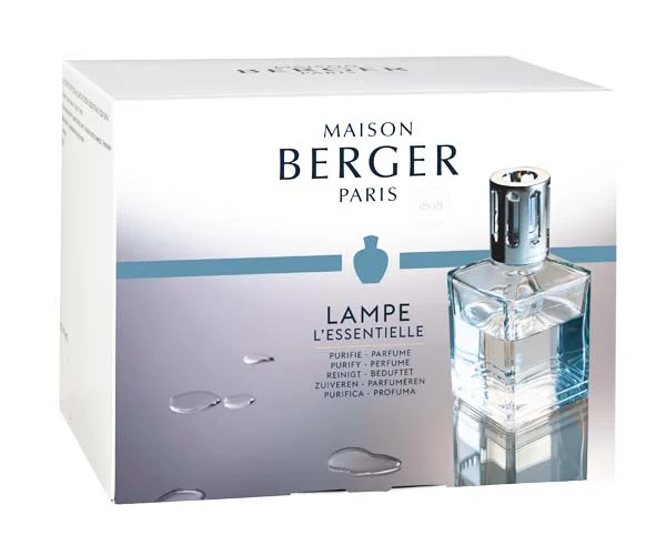 Essentielle Set Cube mit Flüssigkeit 0,25l & AIR PUR Neutral 0,25l - Lampe Berger