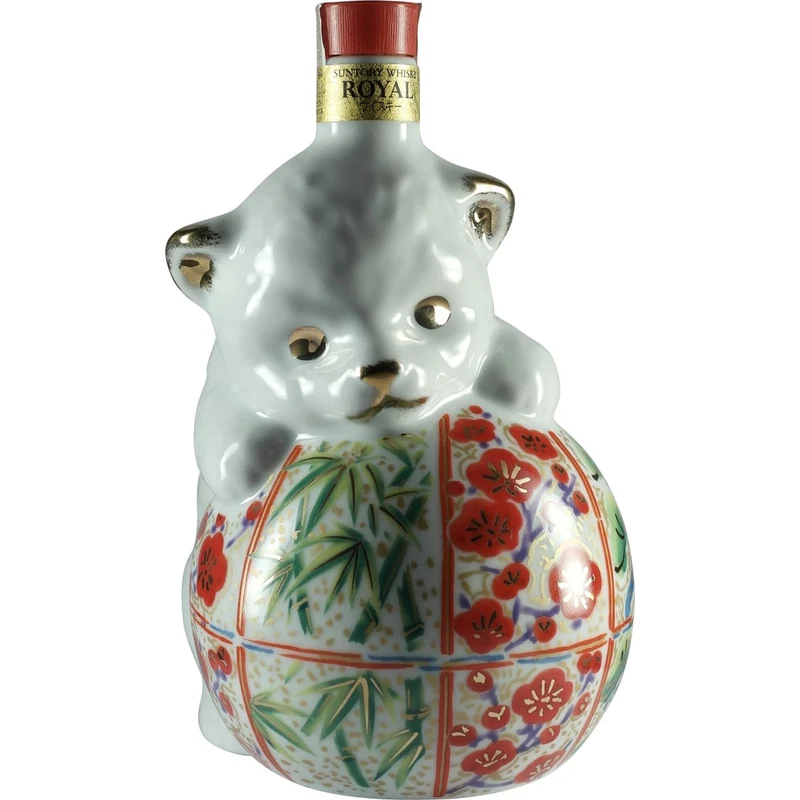 Suntory Royal Whisky Zodiac Sternzeichen Flasche Dog Hund
