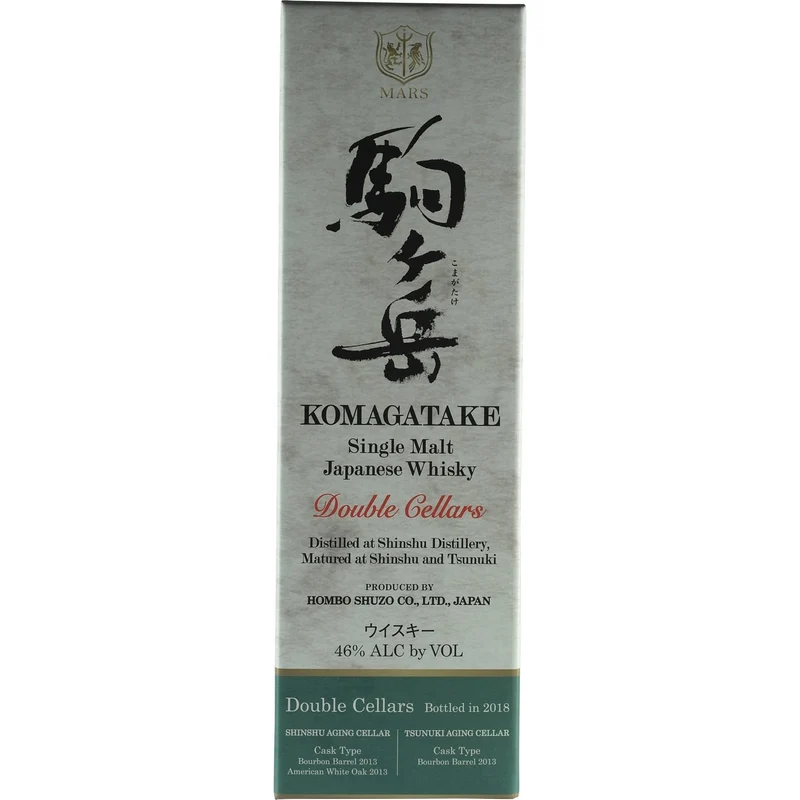 Hombo Mars Komagatake Double Cellars Single Malt