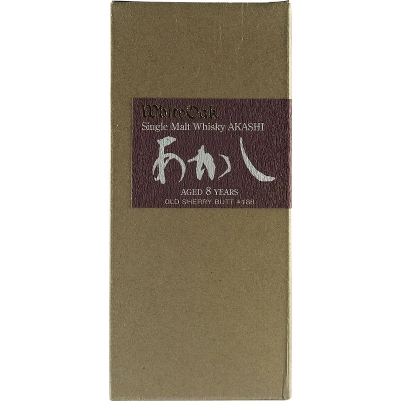 Akashi Single Malt White Oak 8 Jahre Old Sherry Butt #188
