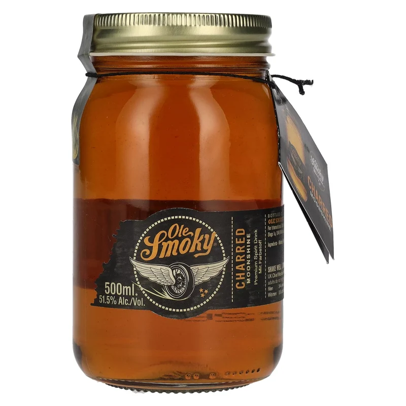 Ole Smoky Tennessee Moonshine CHARRED 51,5% Vol. 0,5l