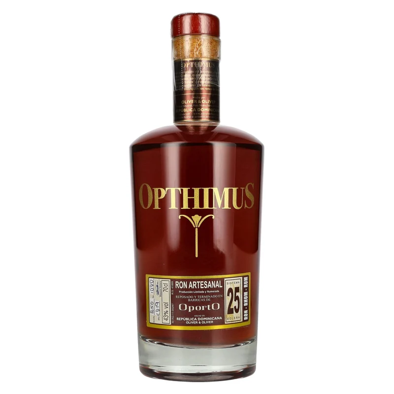 Opthimus 25 Sistema Solera OportO Ron Artesanal 43% Vol. 0,7l