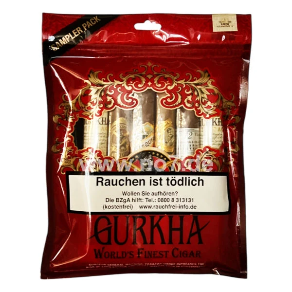 Gurkha Baggies Toro Sampler Nicaragua (6er)