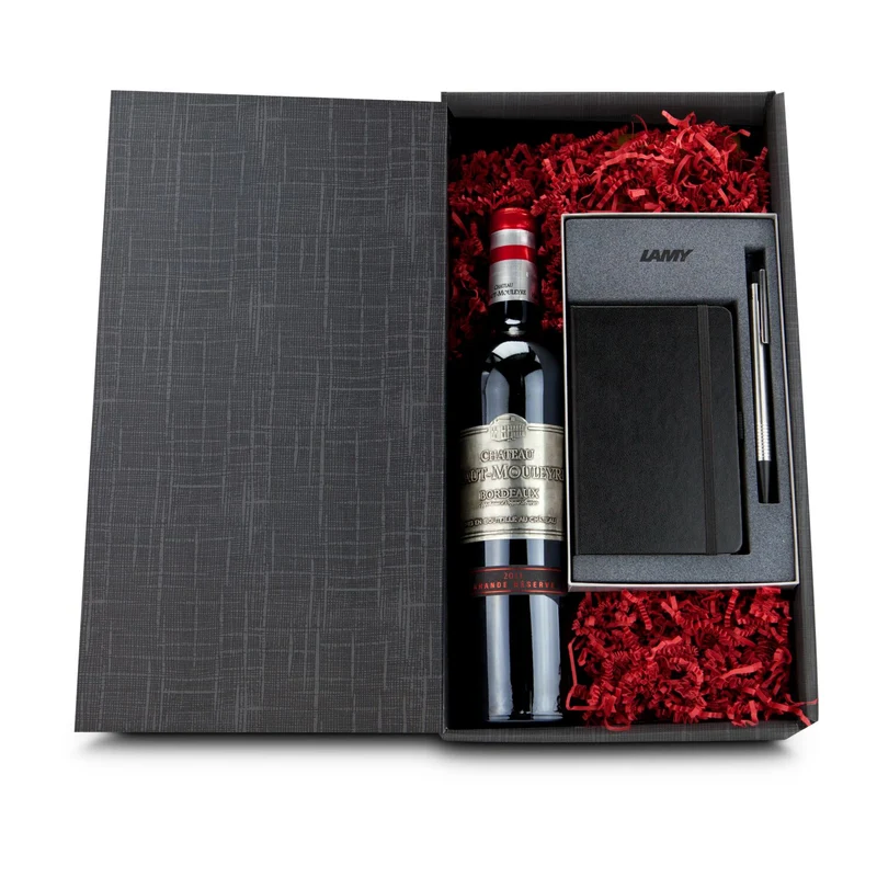Edles Business Set – Geschenkset mit Schreibset & Bordeaux