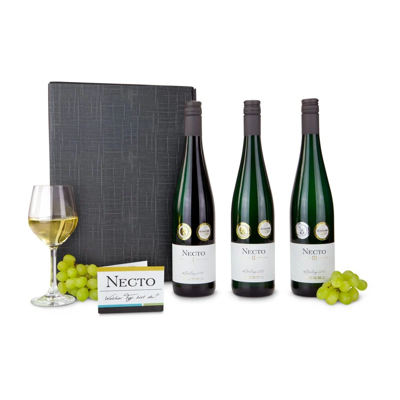 Premium Wein-Auswahl – Geschenkset mit 3 Mosel-Rieslingen