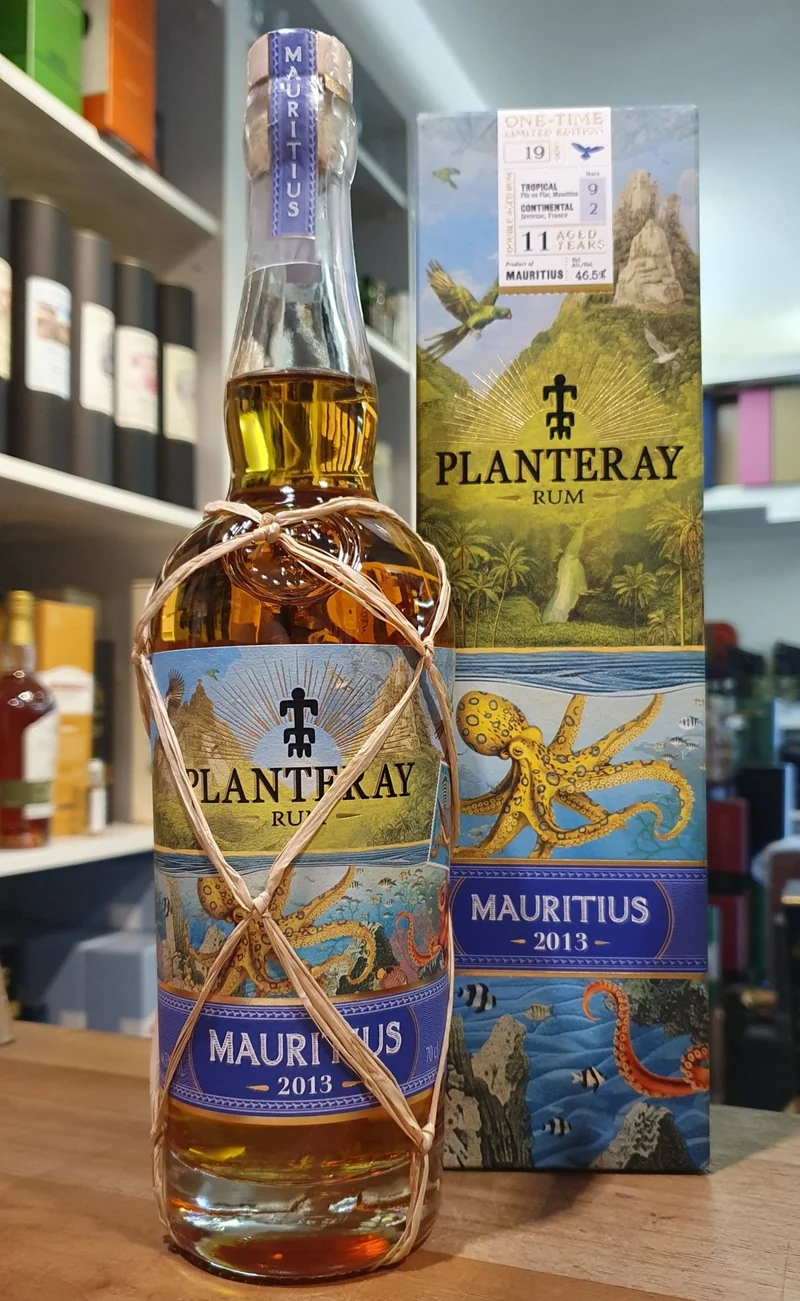 Planteray ONE TIME Mauritius 2013 2024 0,7l 46,5% vol. limited Edition Rum Plantation terravera
