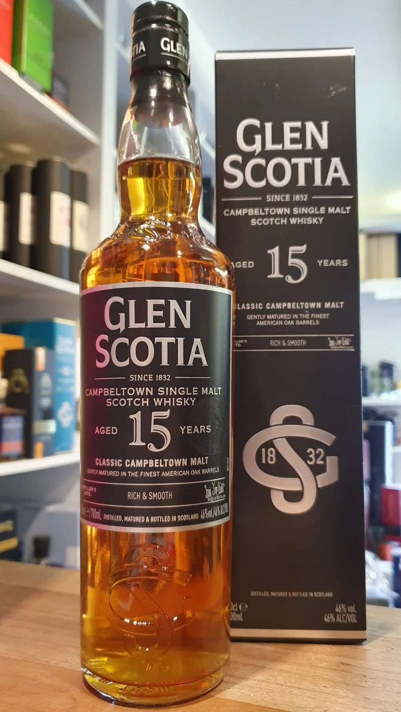 Glen scotia 15 y Whisky 0,7l 46%vol. GePa Schottland Campbeltown