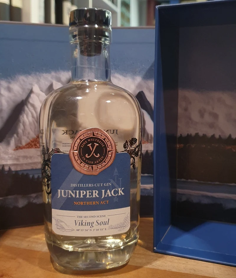 X Juniper Jack North Norway VIKING SOUL Act 2 Distillers cut 2024 0,5l 46,5% vol. Gin Norwegen