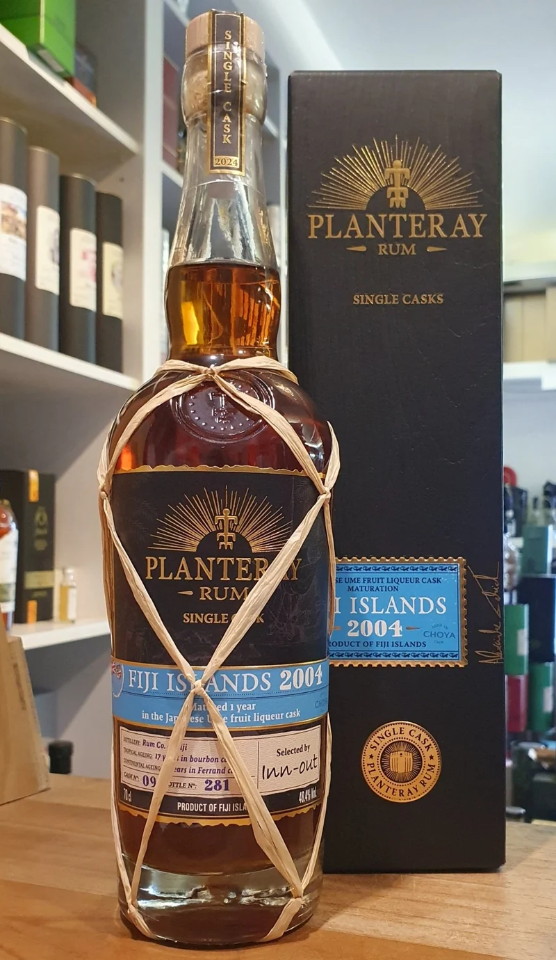 Planteray Fiji 2004 2024 Umeshu Cask Finish XO 0,7l 48,4% #9 vol. Inn-out Label single cask Rum Plantation