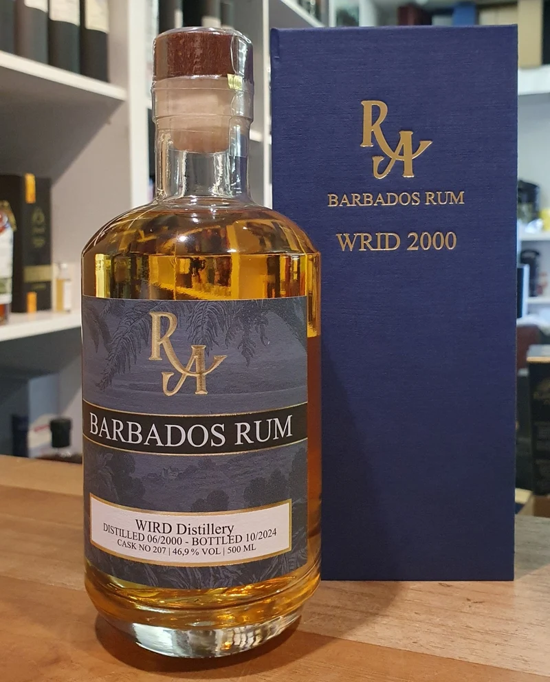 RA Barbados "WRID 2000" 2024 WIRD Dist. 0,5l 46,9% vol. Artesanal Rum Single Cask wrid