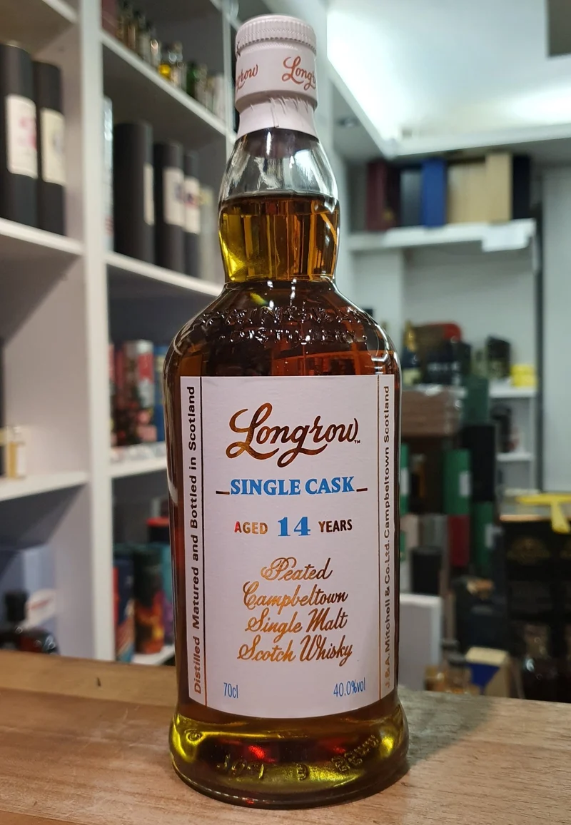 Longrow Single cask 2010 14 y 2024 0,7l 40% vol. Schottland Campbeltown