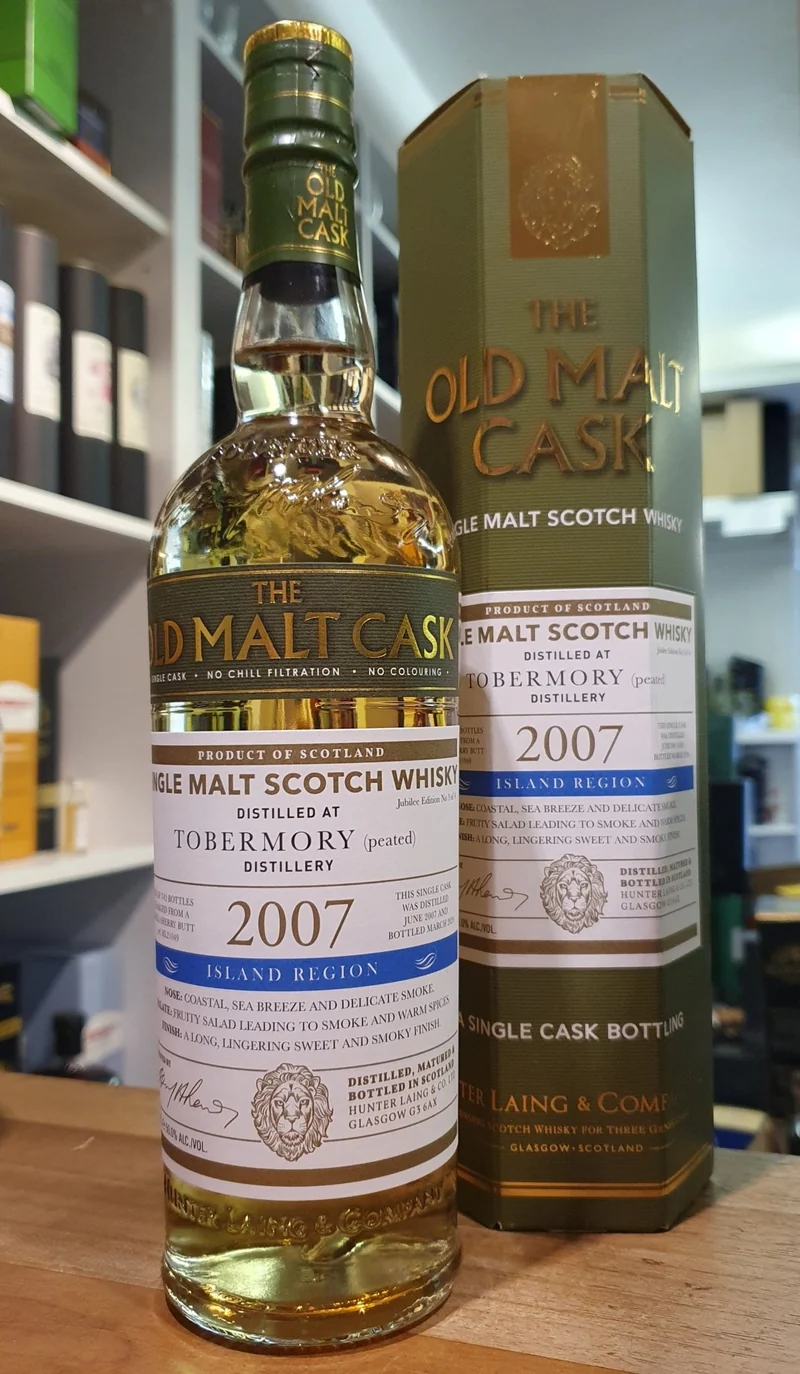 Tobermory 2007 2024 16 Y single cask OMC 50% vol. 0,7l old malt cask Whisky Hunter Laing #hl21049 neu