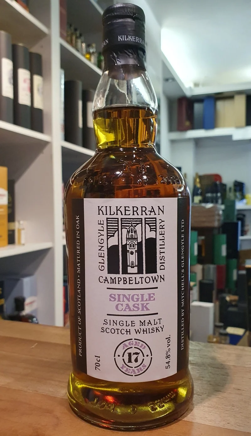 X Kilkerran Single cask 17y 2007 2024 whisky o.Dose 0,7l 54,8%vol. Campbeltown
