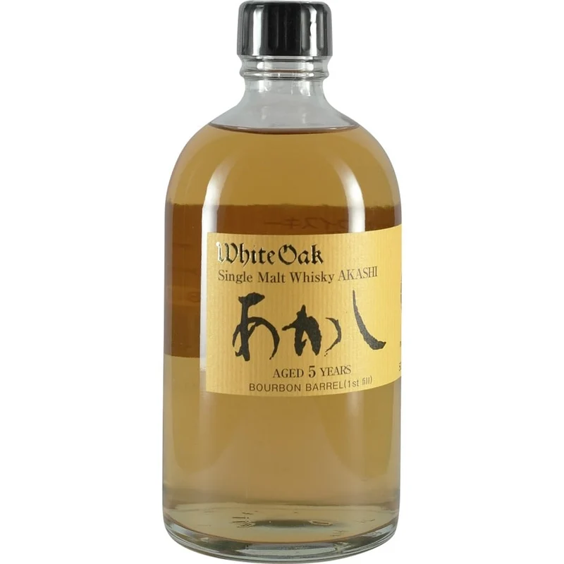 Akashi Single Malt White Oak Bourbon Barrel 1st Fill 5 Years