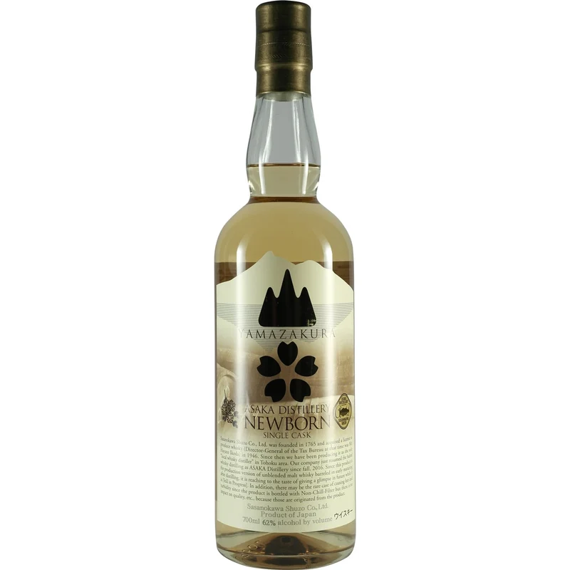 Sasnokawa / Yamazakura Pure Malt Asaka New Born Single Cask 10er Set