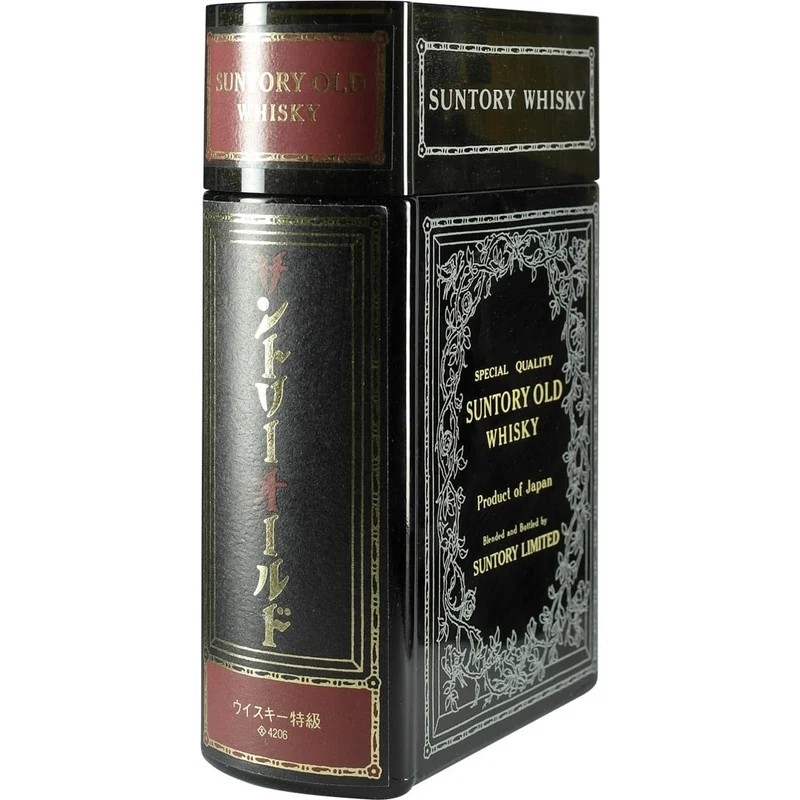 Suntory Old Whisky Book Buchflasche