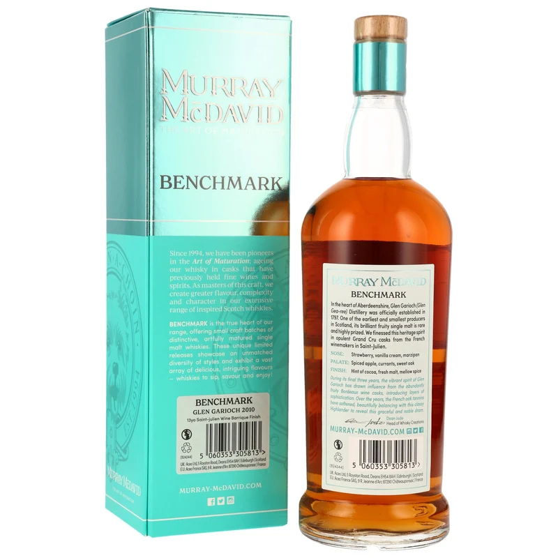 GLEN GARIOCH - 2010/2024 13 Jahre St. Julien Wine Cask - 52,1%