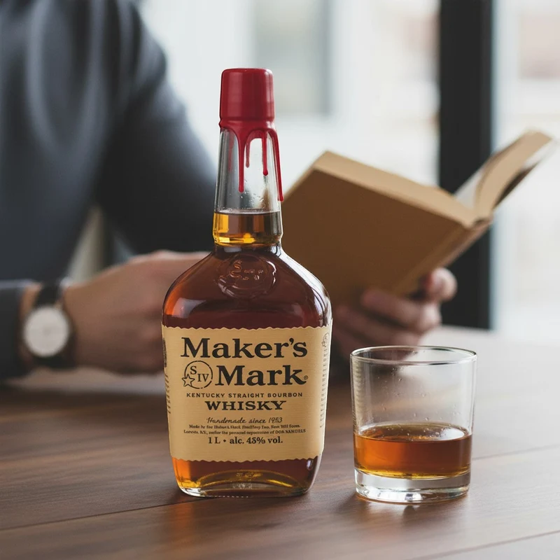 Maker's Mark - Kentucky Straight Bourbon 1 Liter - 45% Vol.