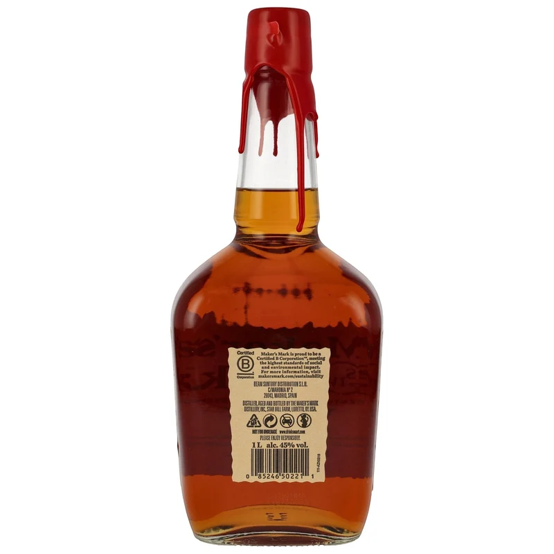 Maker's Mark - Kentucky Straight Bourbon 1 Liter - 45% Vol.