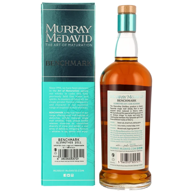 GLENROTHES - 2011/2024 13 Jahre Oloroso Sherry Octave #2310066 - 58,9% Vol.