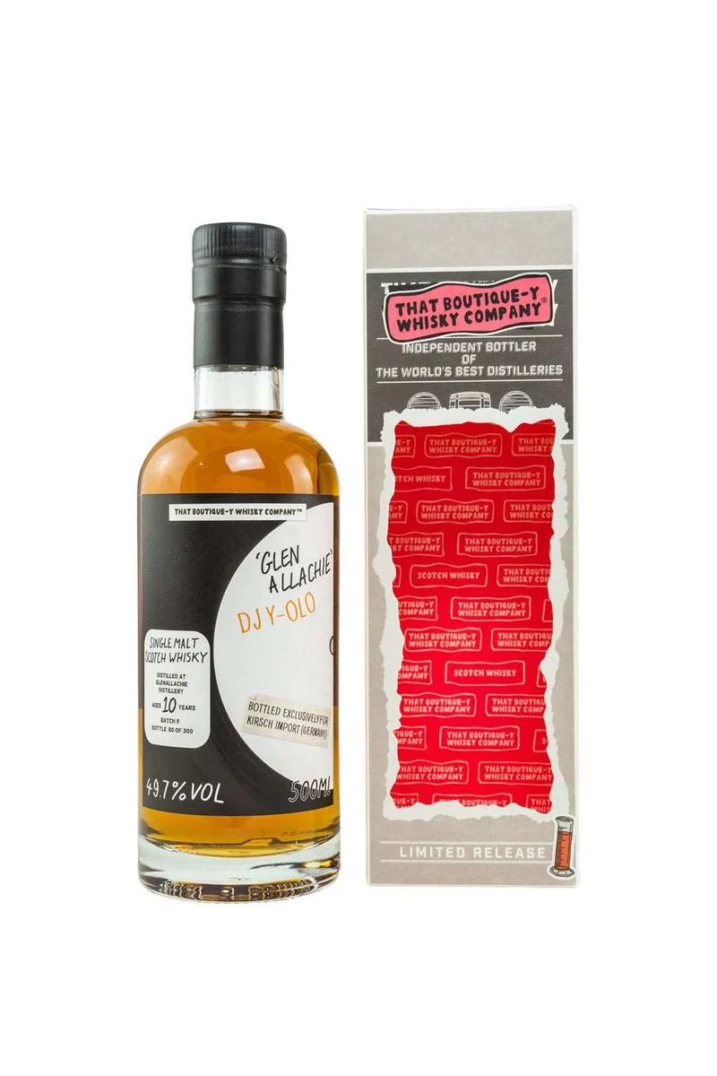 Glenallachie 10 y.o. - Batch 9 Single Cask TBWC 49,7% vol. 500ml