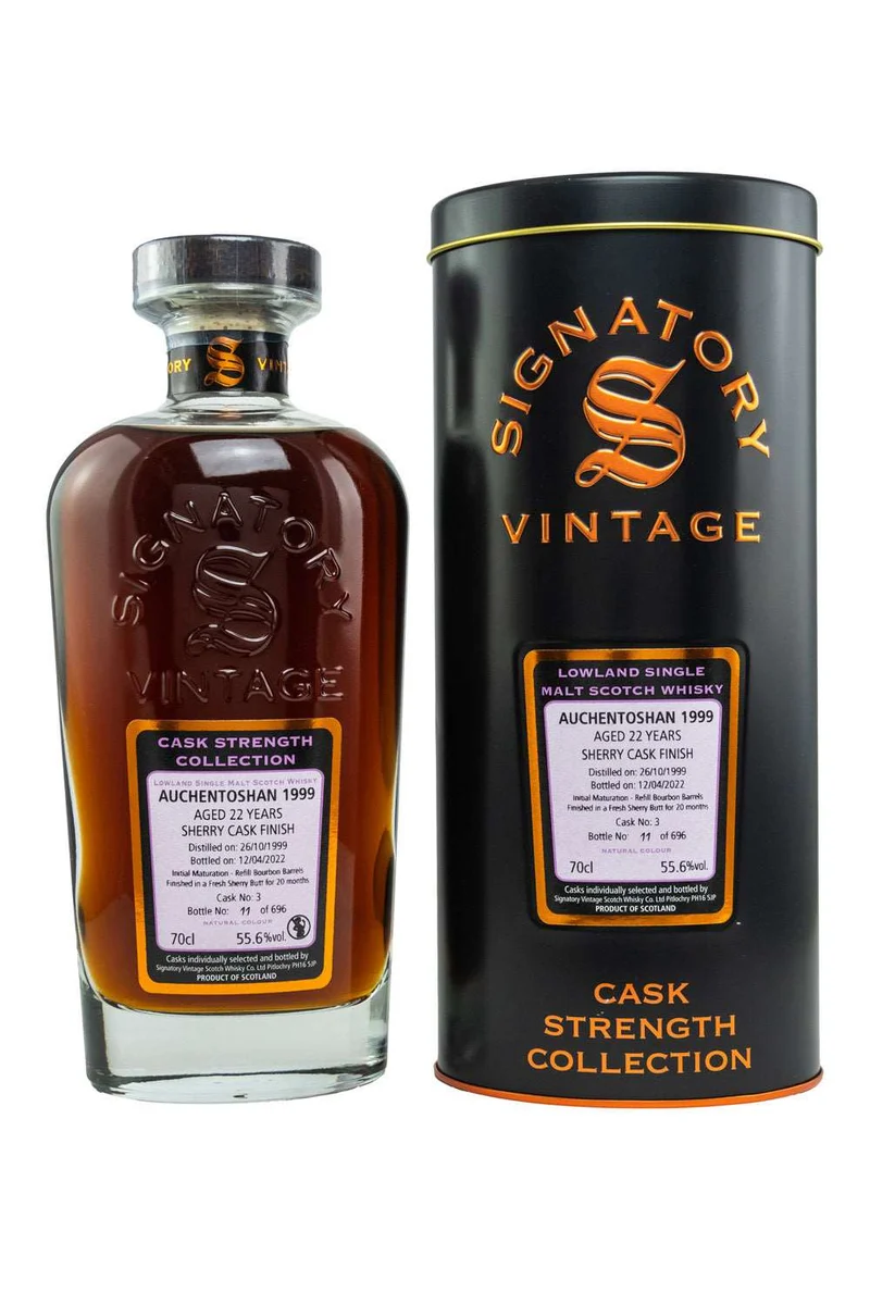 Auchentoshan 1999/2022 SV #3 Signatory Cask Strength 55,6% vol. 700ml