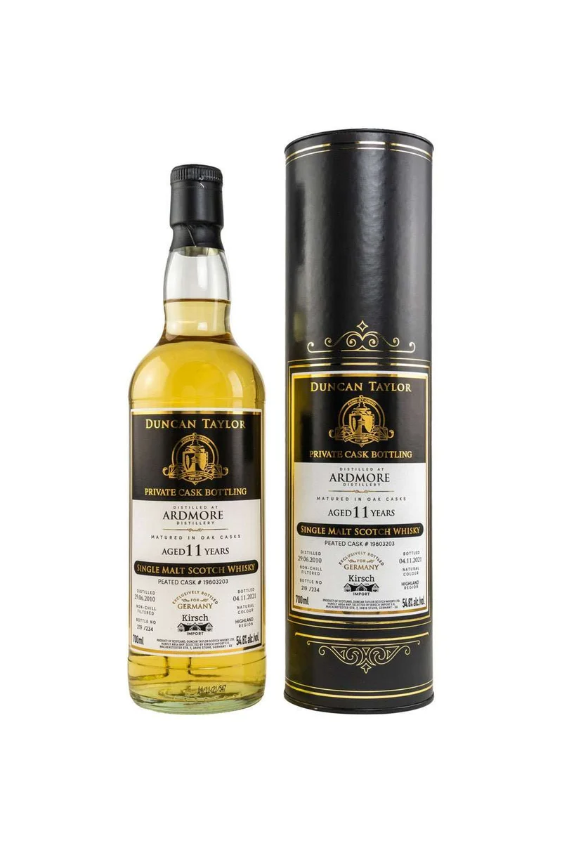 Ardmore 2010/2021 Private Cask Bottling Duncan Taylor Peated Single Cask 54,8% vol. 700ml