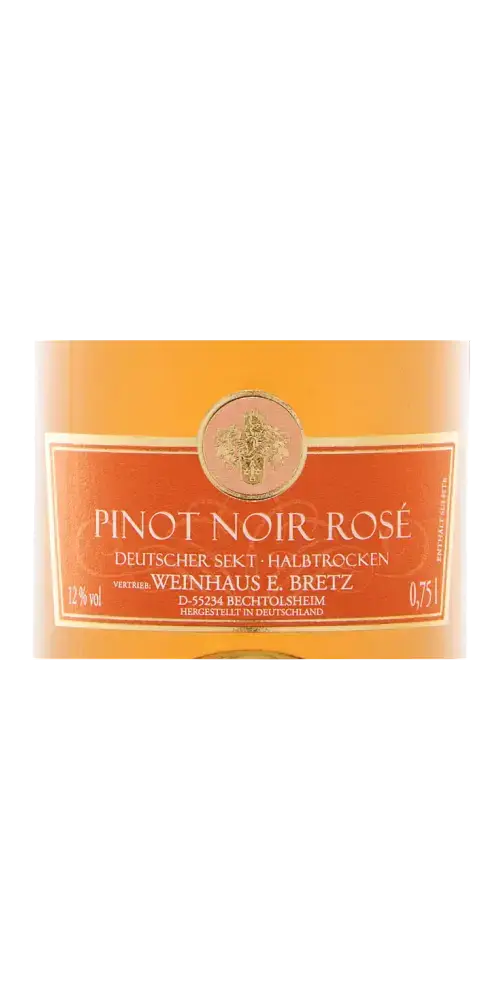 Ernst Bretz - Pinot Noir Rosé Sekt (trocken)