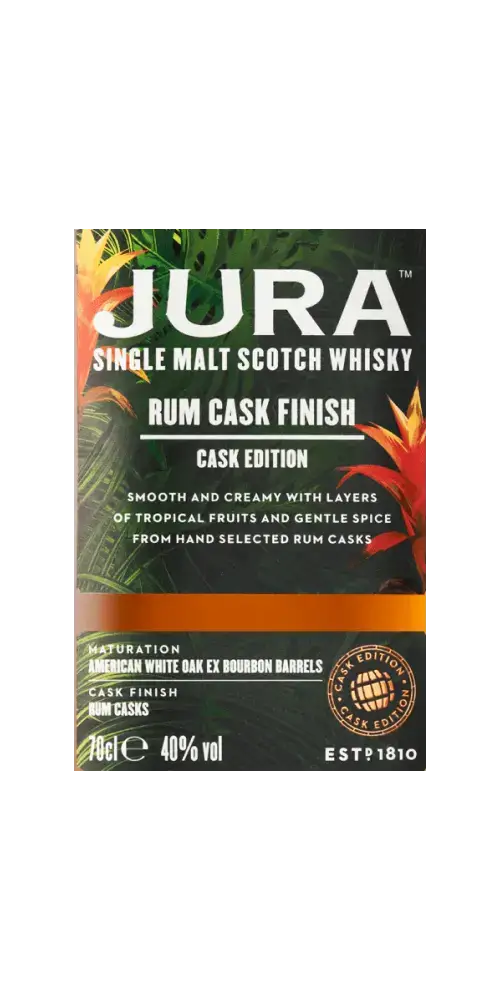 Jura Rum Cask Finish (Tube)