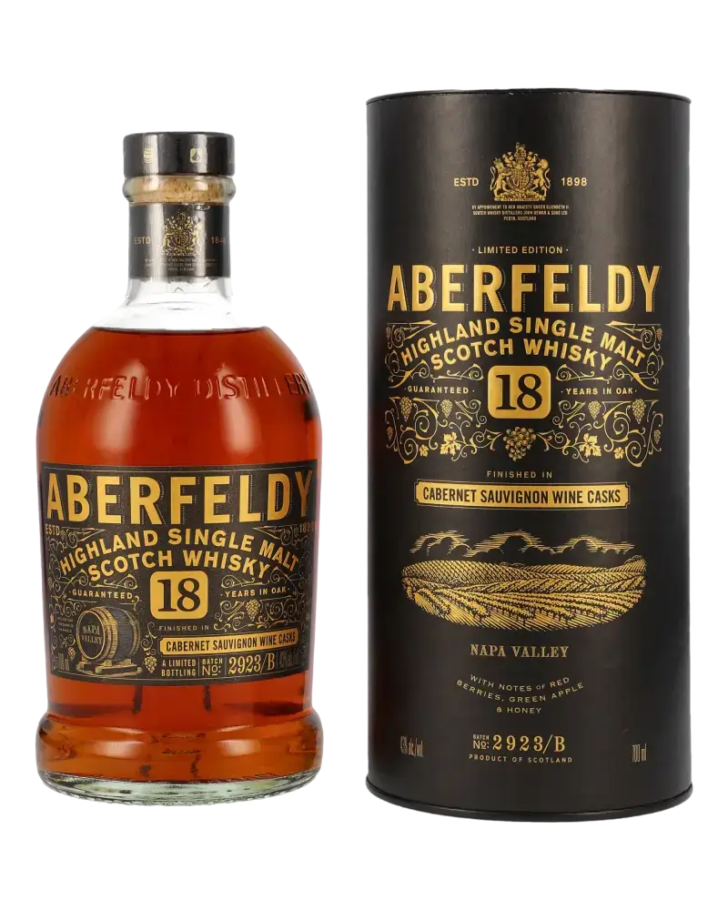 Aberfeldy 18 Jahre Nappa Valley (Tube)