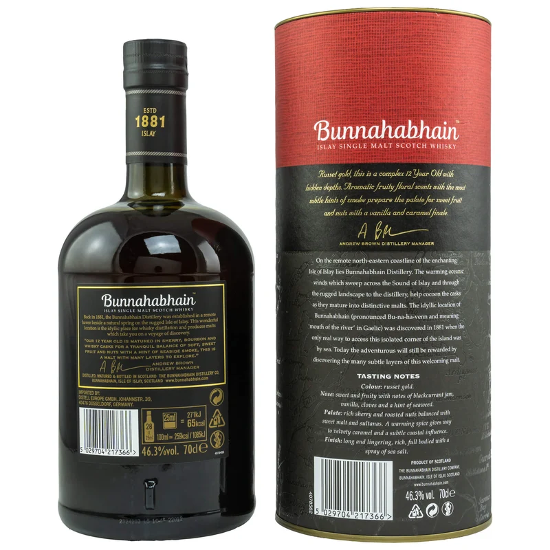 Bunnahabhain 12 Jahre
