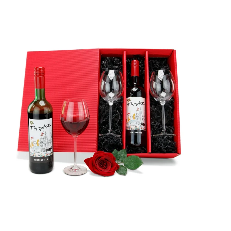 Rotwein für Zwei – Getränke-Geschenkset