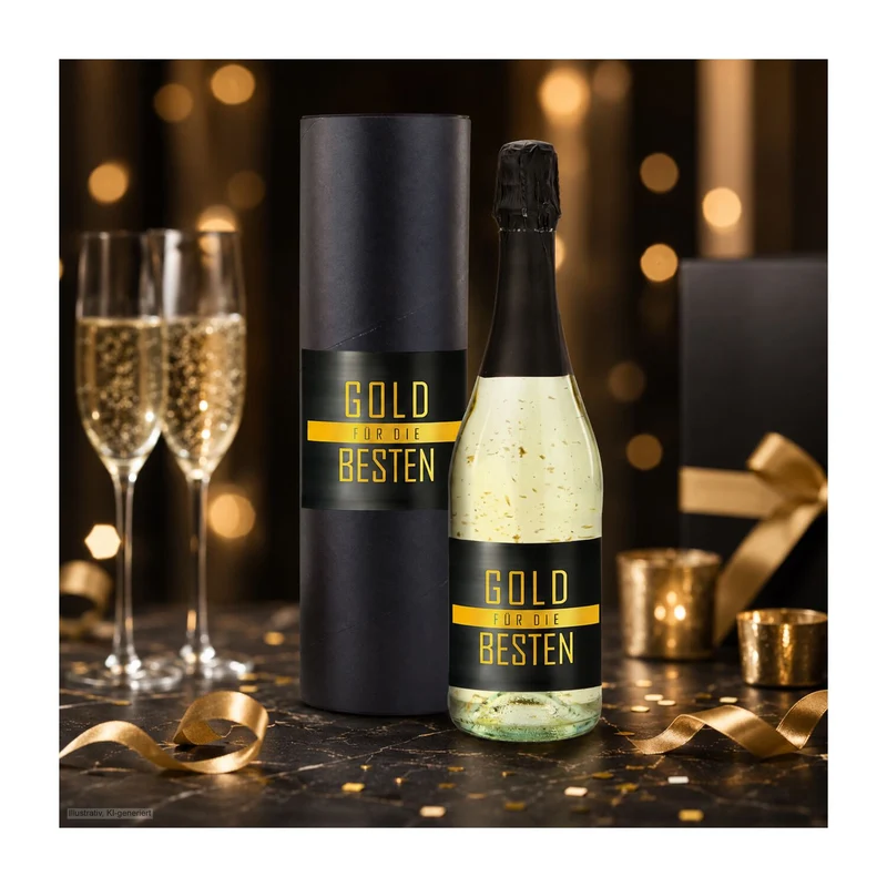 Gold für die Besten 0,75 l – Getränke-Geschenkset
