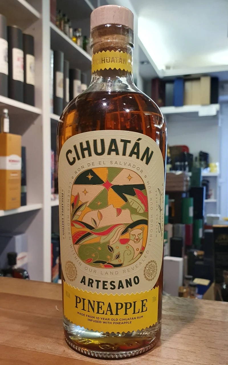 X Cihuatan Pineapple el salvador 0,7l 40% vol. o.GP artesano Rum spirituose